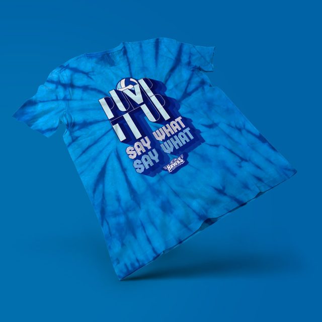 Harper College Women's Volleyball TShirt Design